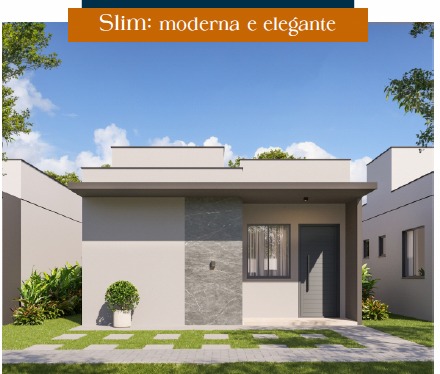 Fachada Slim do Smart Ville Maricá II
